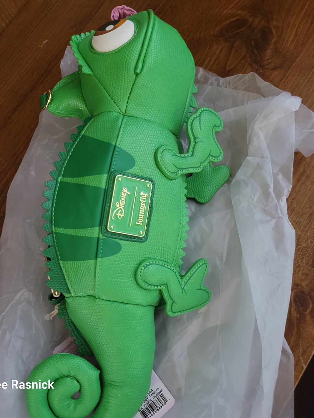 Loungefly Tangled Pascal Figural Crossbody. Nwt